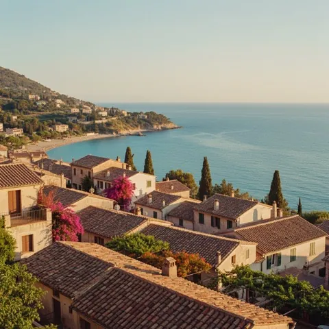 Restored coastal village